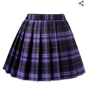 Brand new plaid skirt